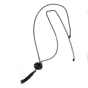 1920s style vintage ball pendant necklace